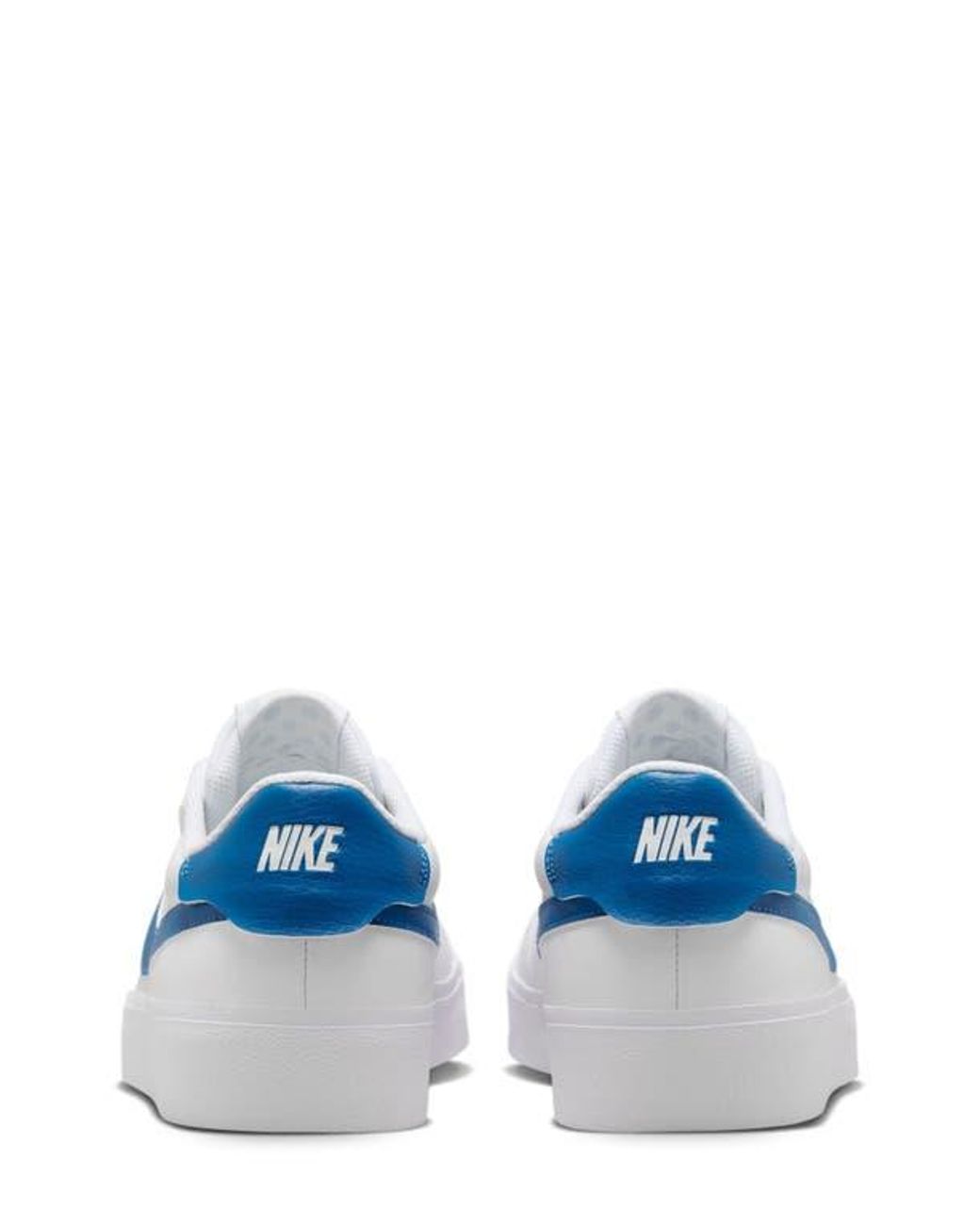 Nike Court Shot Low Top Sneaker in Blue for Men | Lyst