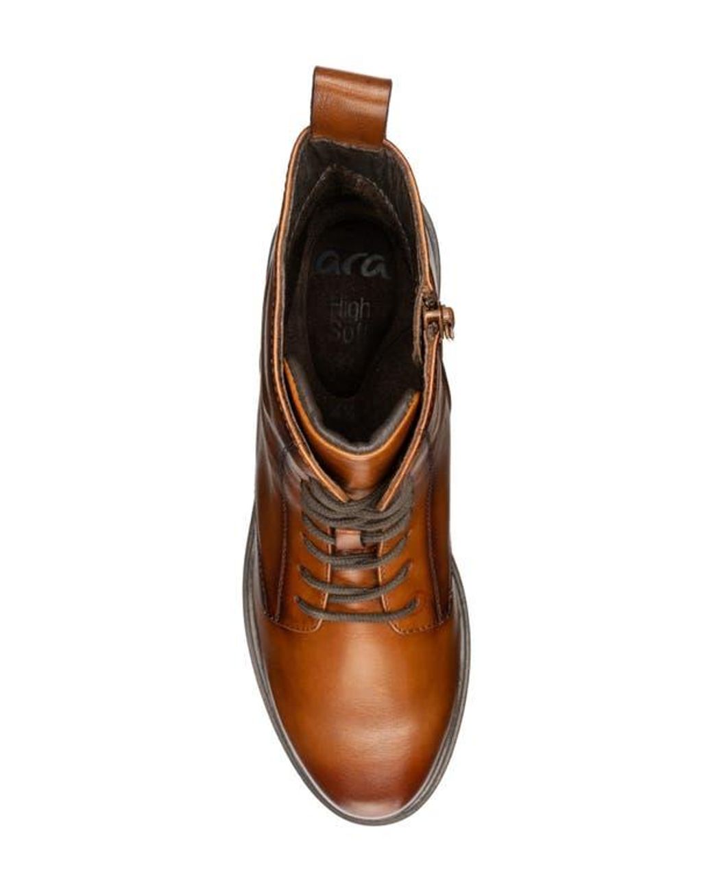 Ara Brown Chatham Lace-Up Boot