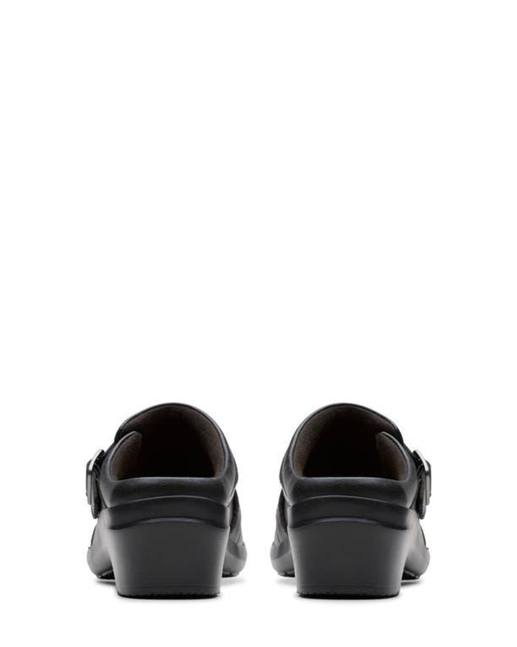 Clarks Black Angie Bradley Clog