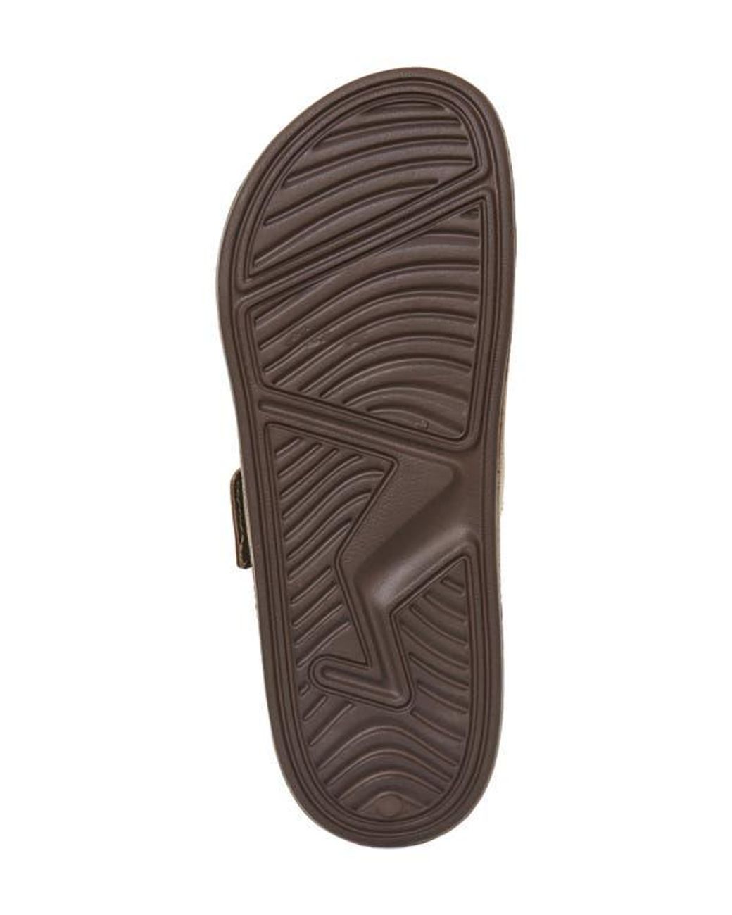 FLOOPI Brown Noah Adjustable Slide Sandal for men