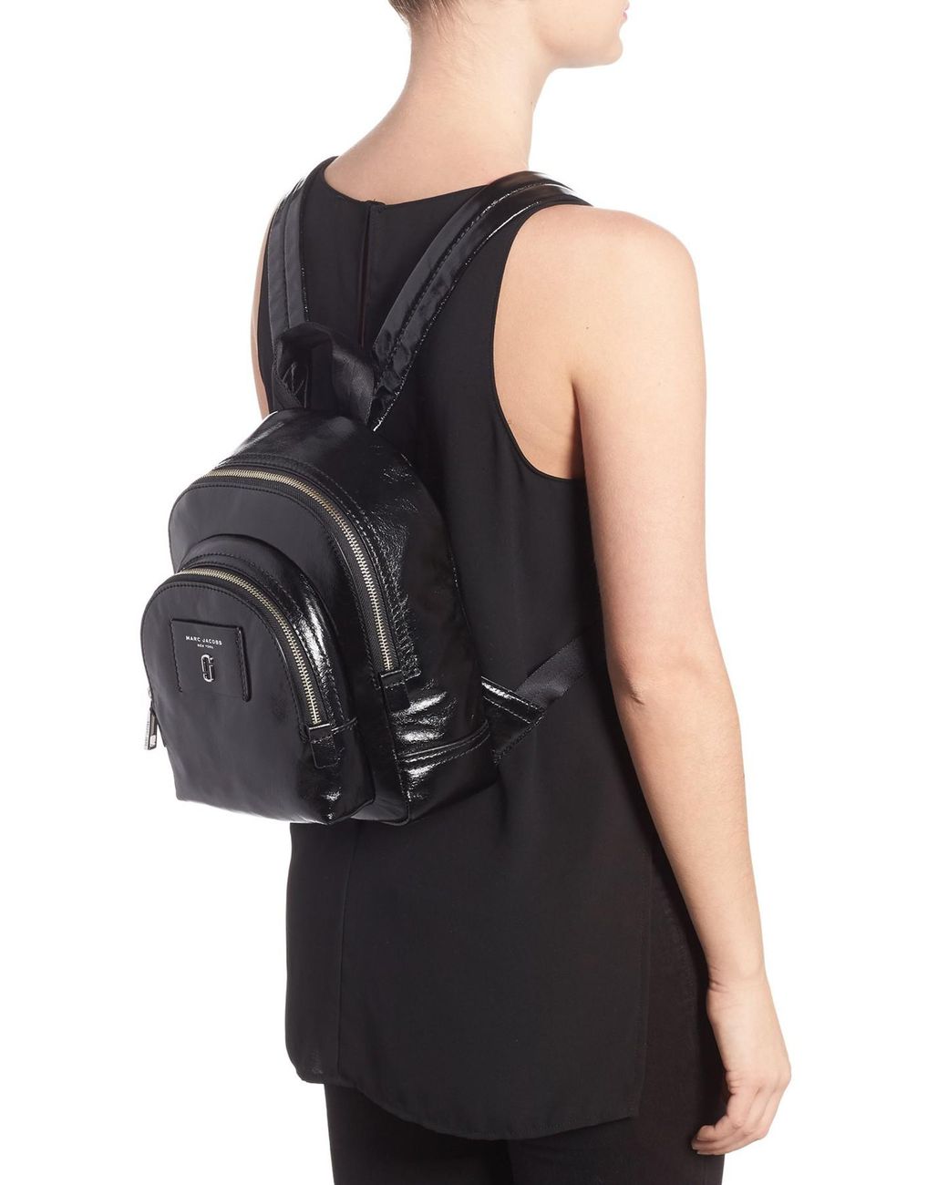 Marc jacobs discount mini leather backpack