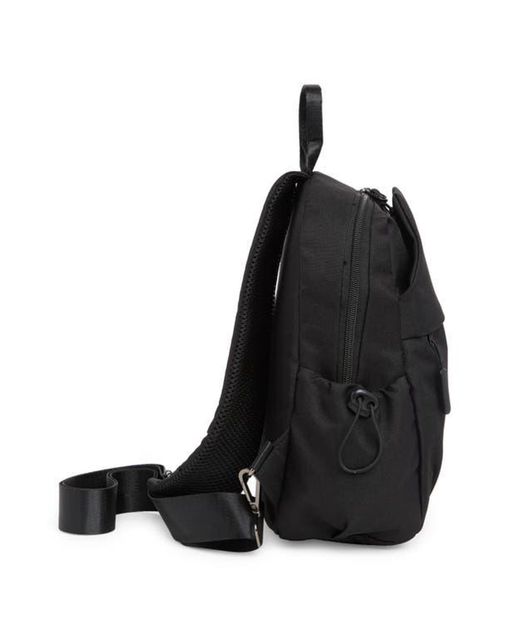 Duchamp Black Sling Bag for men