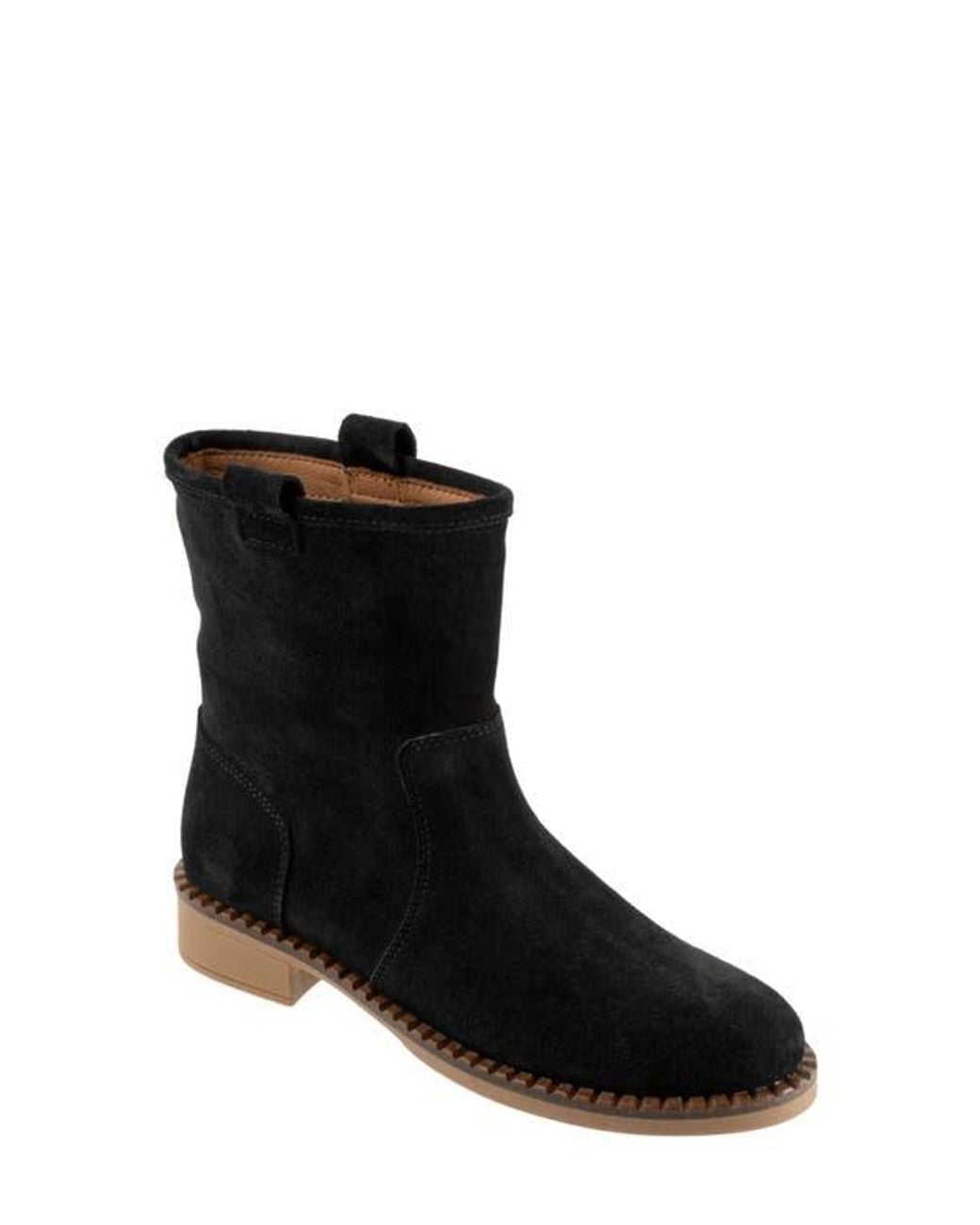 BUENO Black Olina Bootie