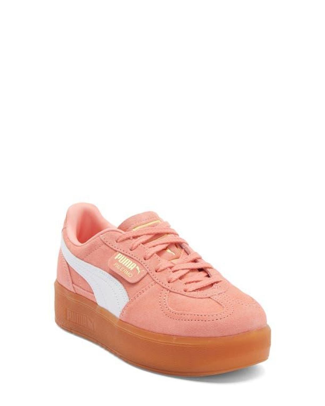 PUMA Pink Palermo Elevata Platform Sneaker