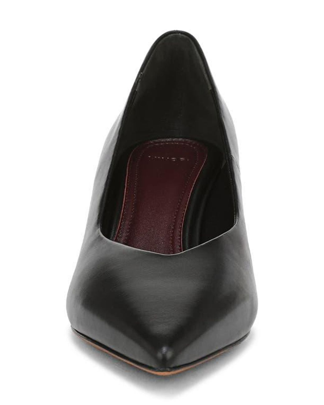 Vince Black Livia Pointed Toe Pump