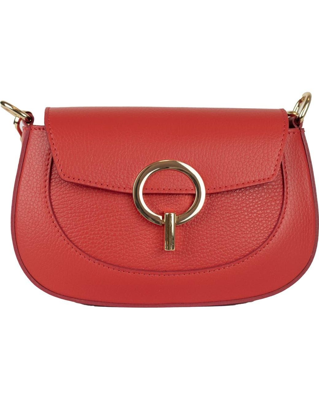 Persaman New York Amber 18 Crossbody Bag in Red | Lyst