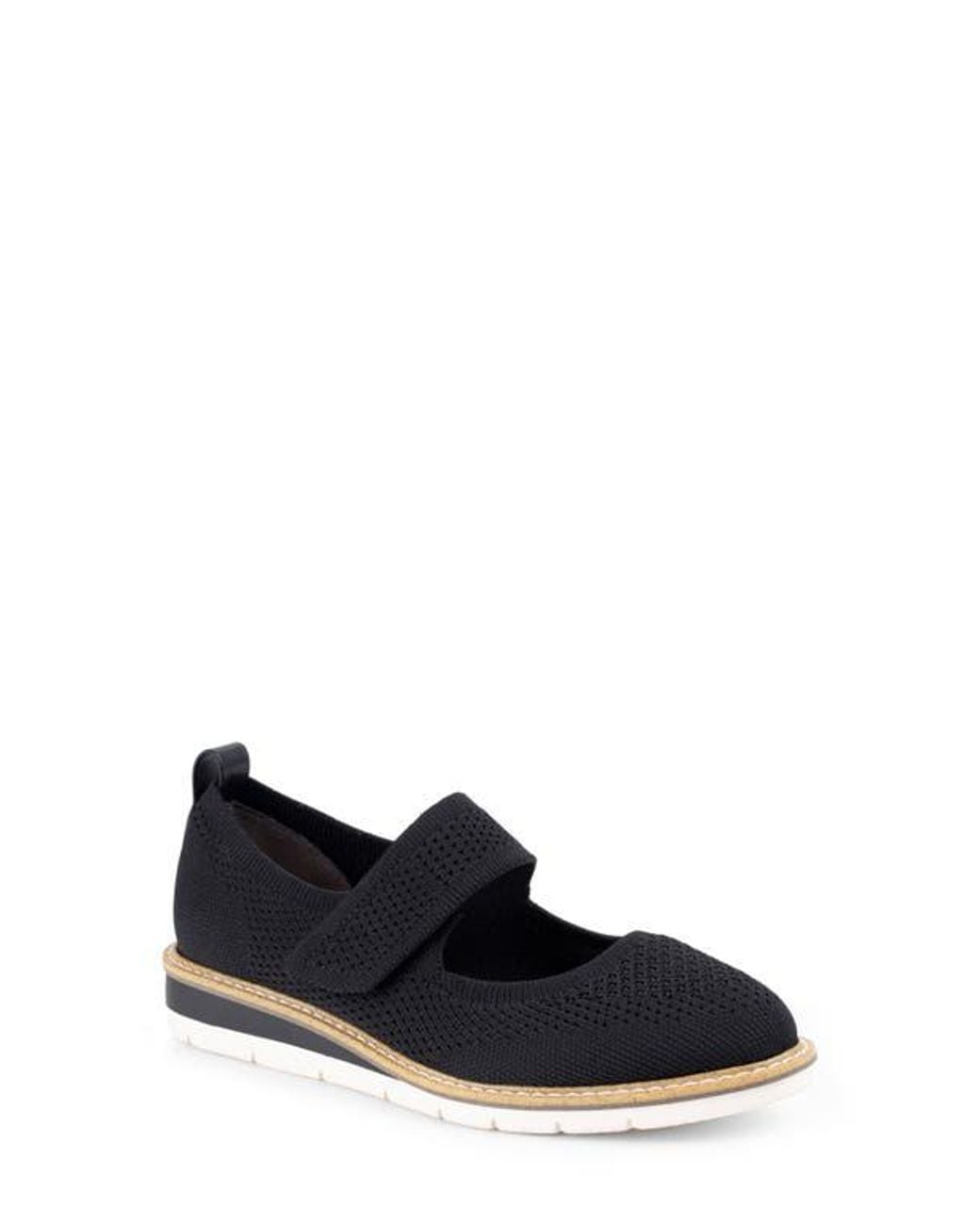 Me Too Black Harltley Wedge Pump