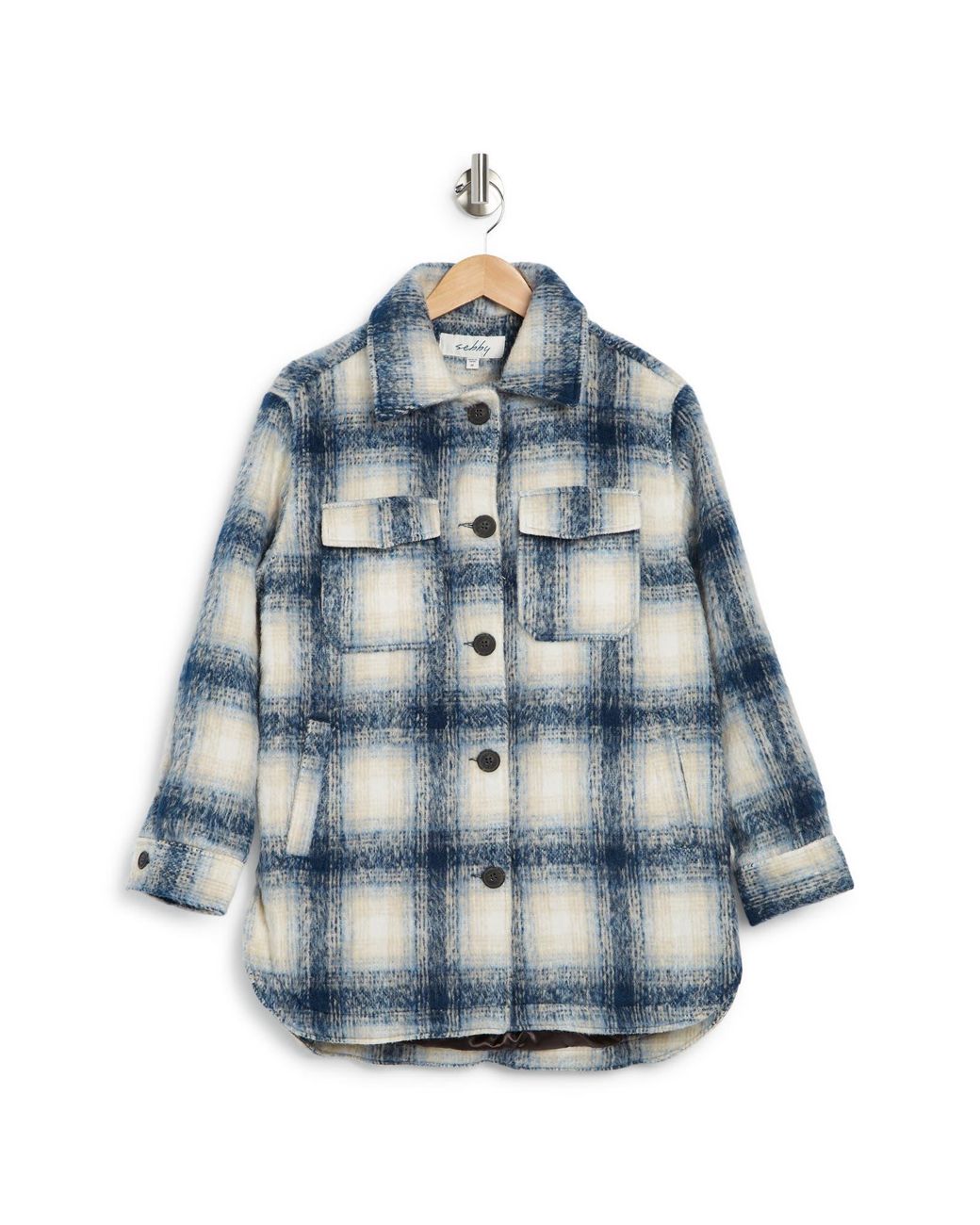Plaid shacket nordstrom rack Clearance