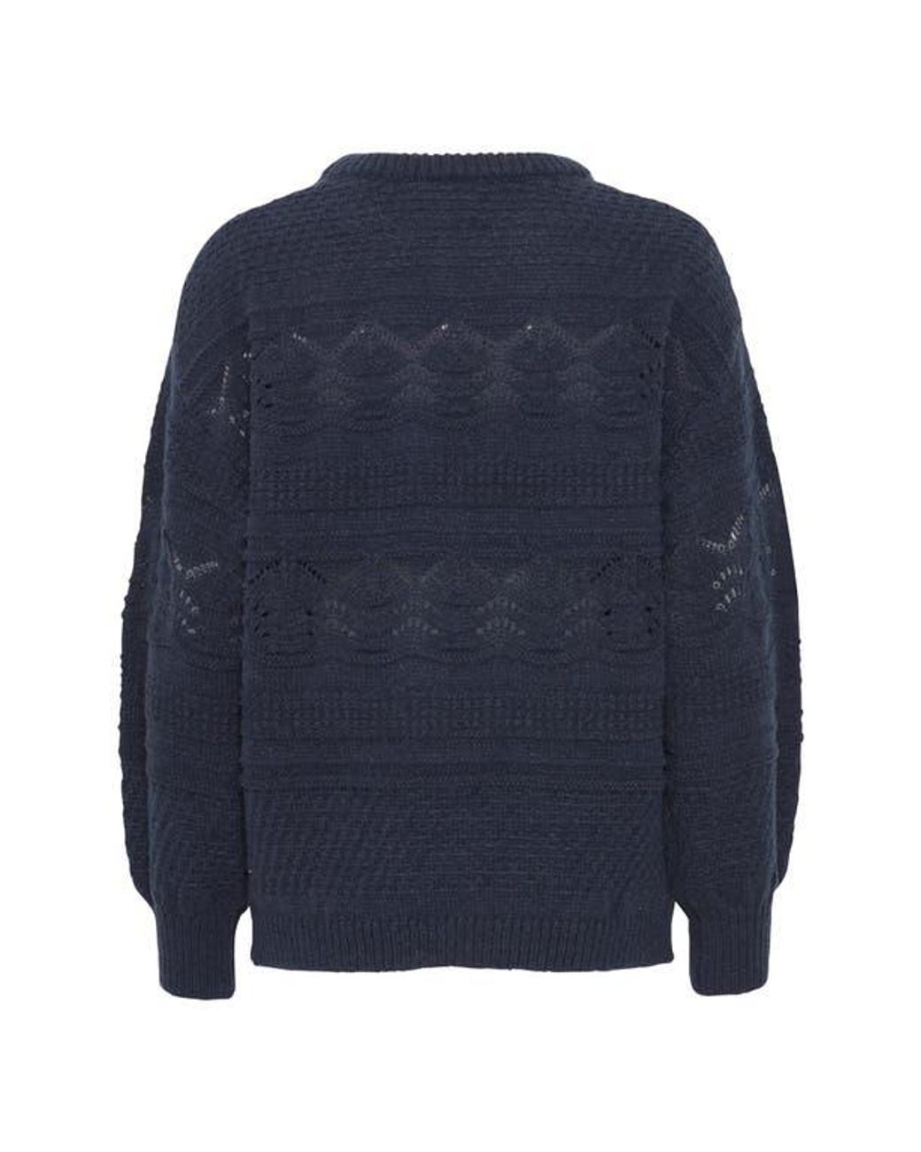 Ichi Blue Astra Sweater