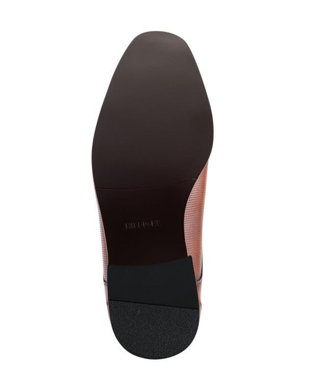 Tommy Hilfiger Brown Leather Derby Dress Shoes for men