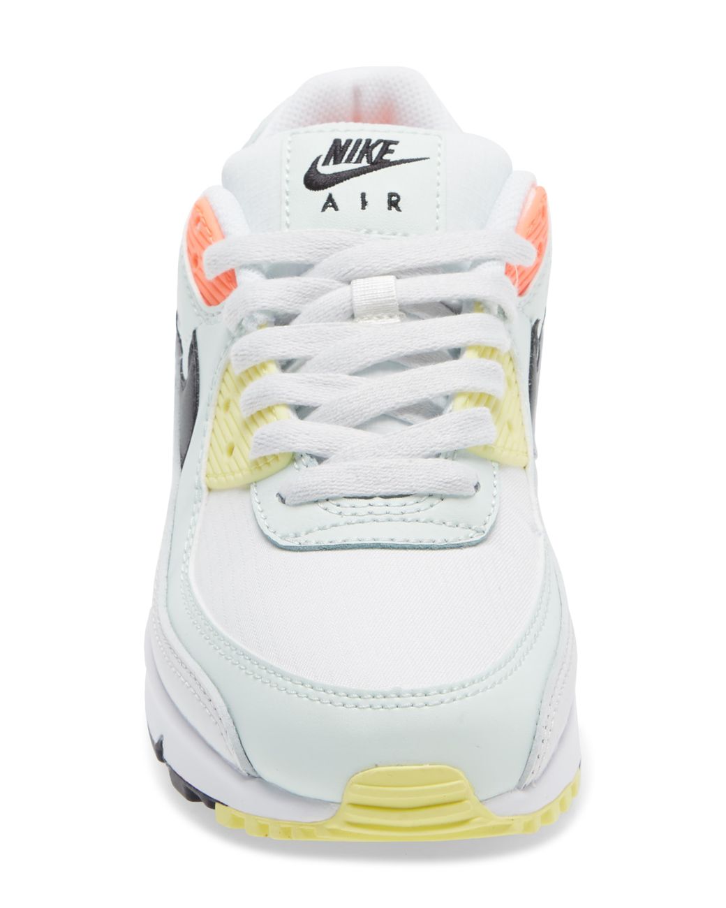 Nike Air Max 90 Sneaker In White/dark Smoke/green At Nordstrom Rack in Gray  | Lyst