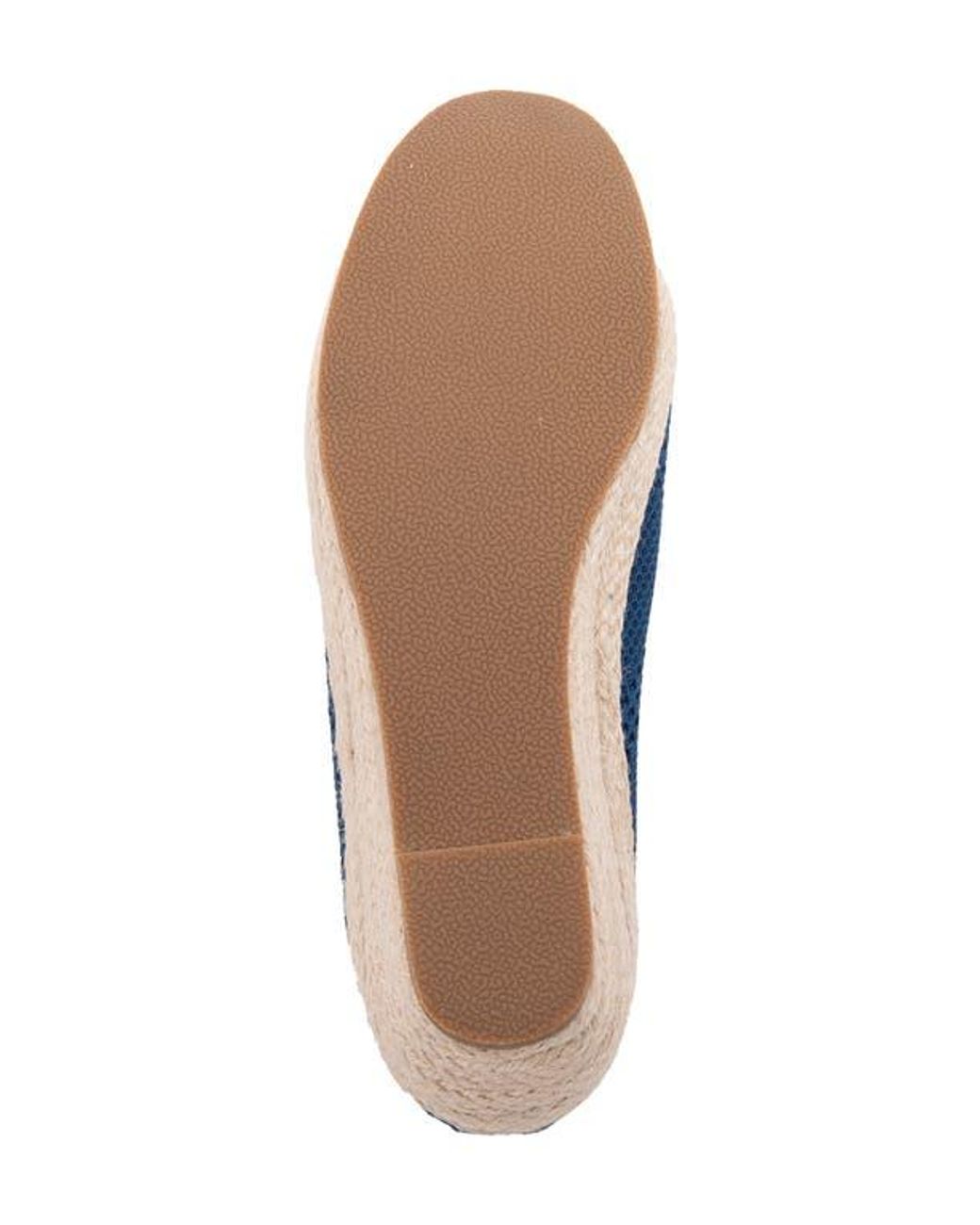 David Tate Blue Bianca Stretch Espadrille Pump