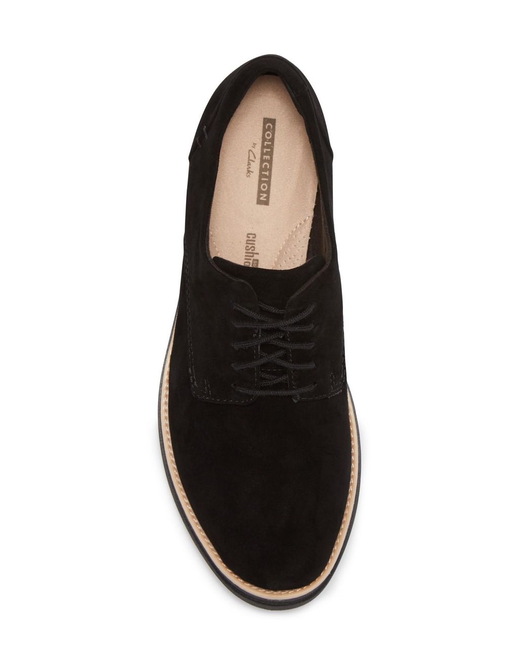 clarks sharon noel suede wedge derby