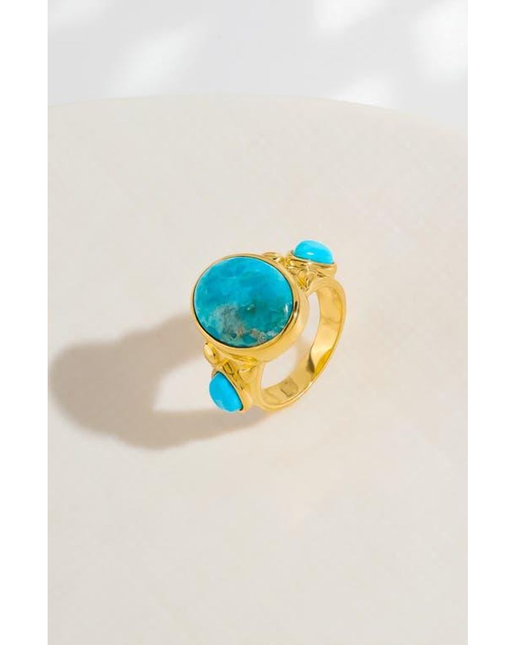 YS GEMS Blue Mohave Ring