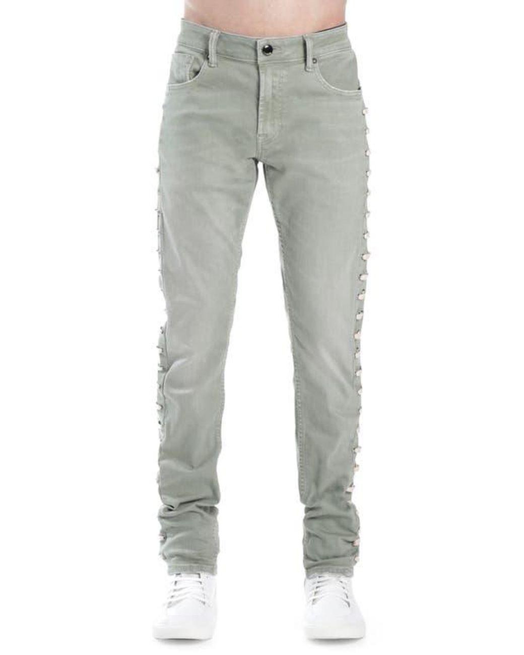 HVMAN Strat Super Skinny Jeans in Gray for Men | Lyst