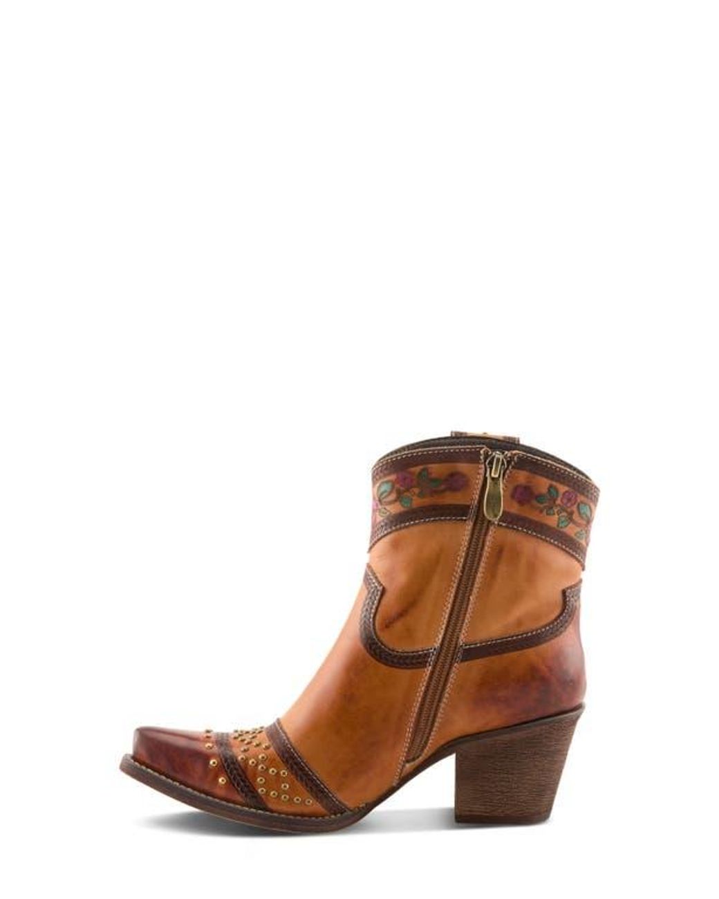 Spring Step Brown Saddleup Western Boot