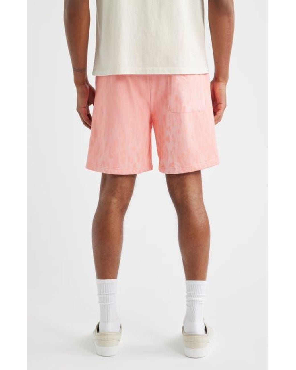 Saint Studio Pink Preda Cotton Pull-On Shorts for men