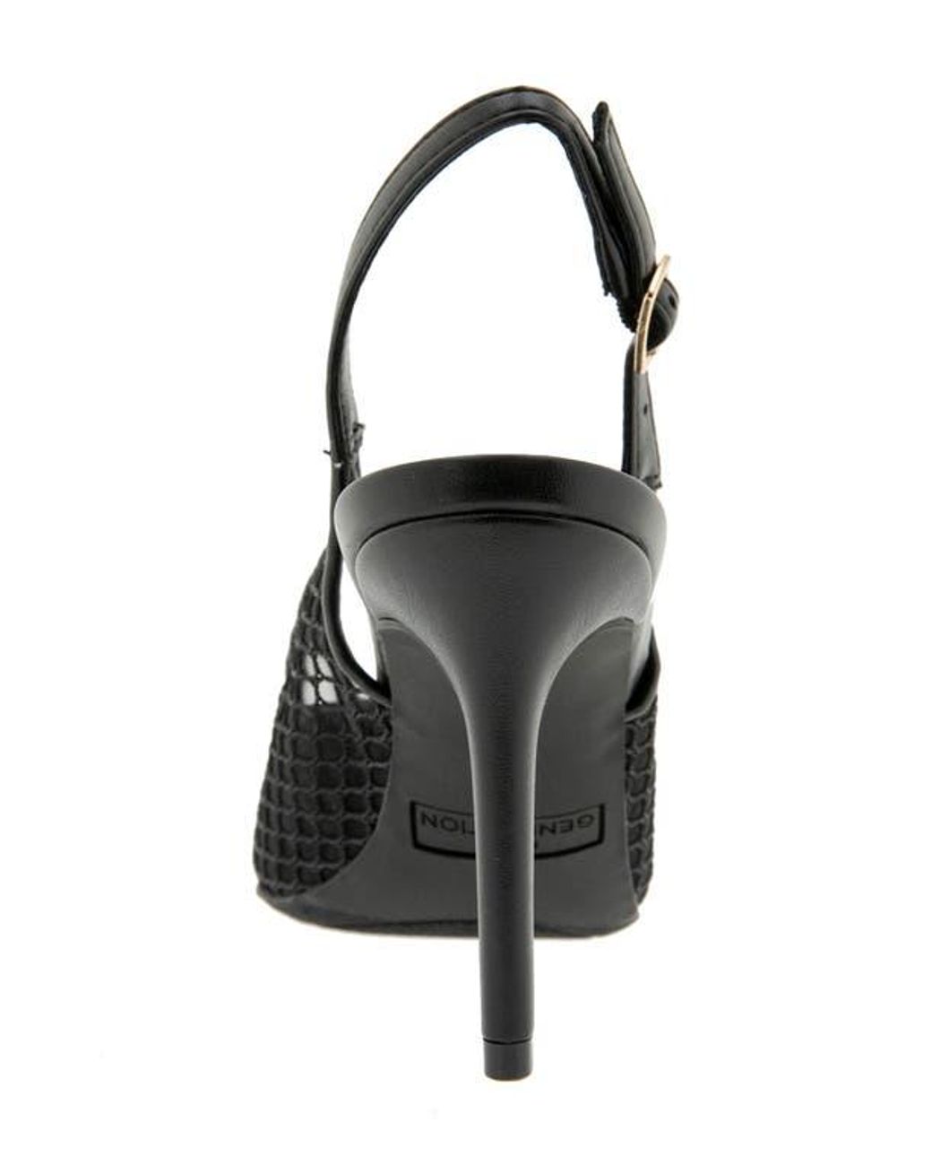 BCBGeneration Black Bridget Pointed Toe Slingback Pump