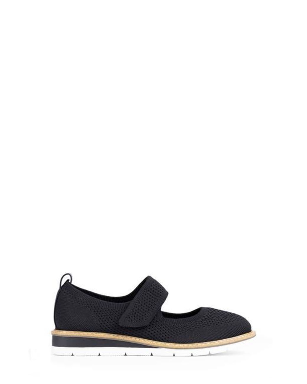Me Too Black Harltley Wedge Pump