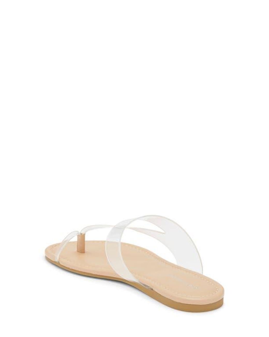 Stuart Weitzman Natural Remy Toe Strap Sandal
