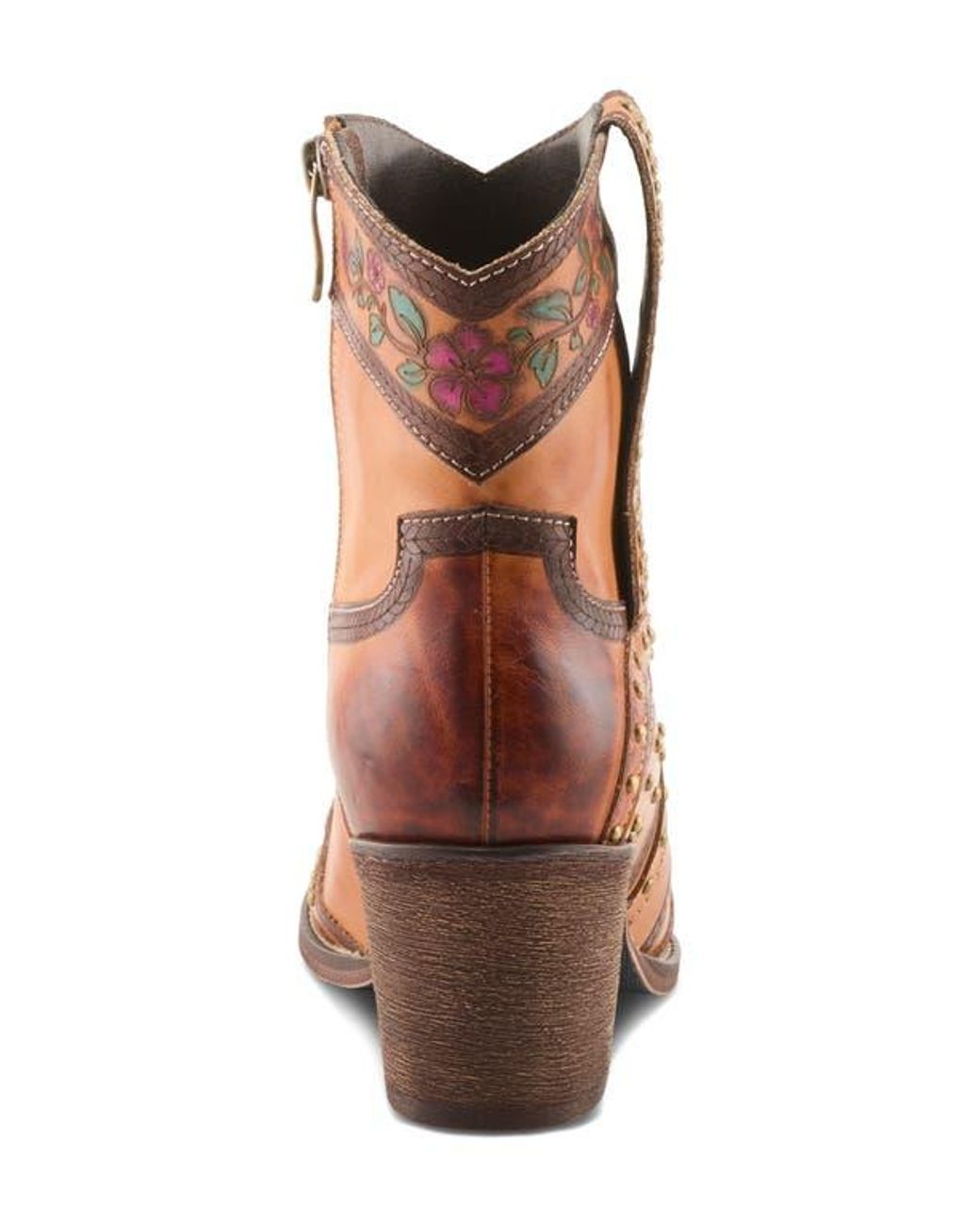 Spring Step Brown Saddleup Western Boot