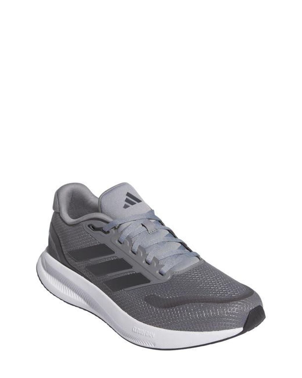 Adidas Gray Wide Width Runfalcon 5 Running Shoe for men