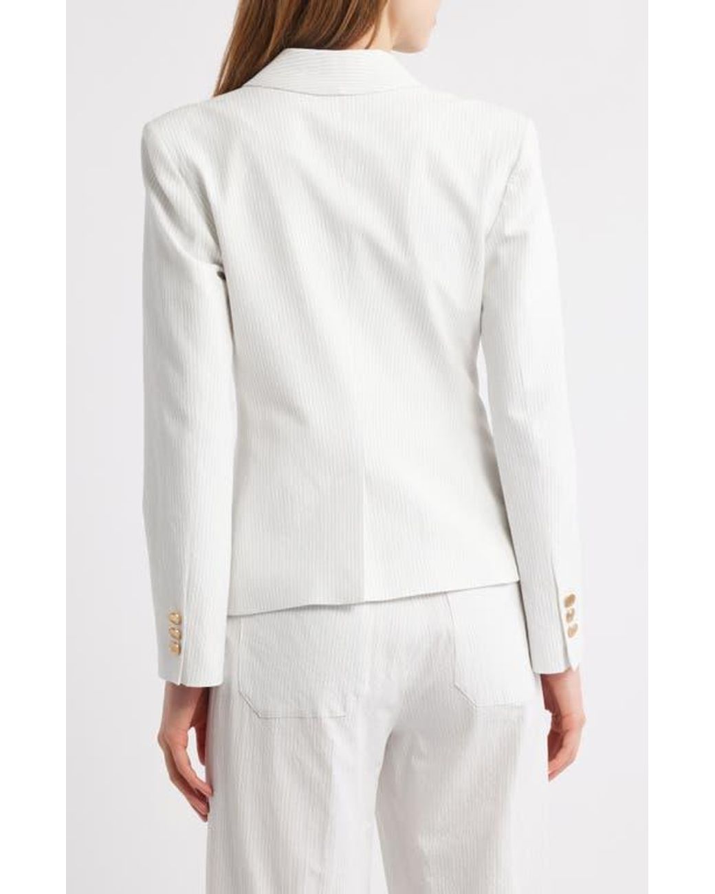 FRAME White The Smart Blazer