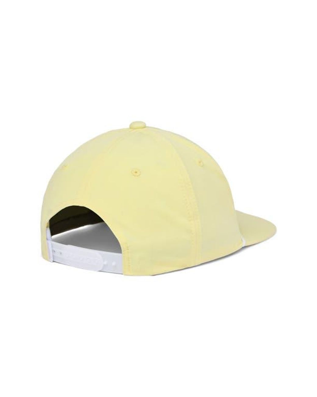 Travis Mathew Yellow Local Favorite Snapback Baseball Cap for men