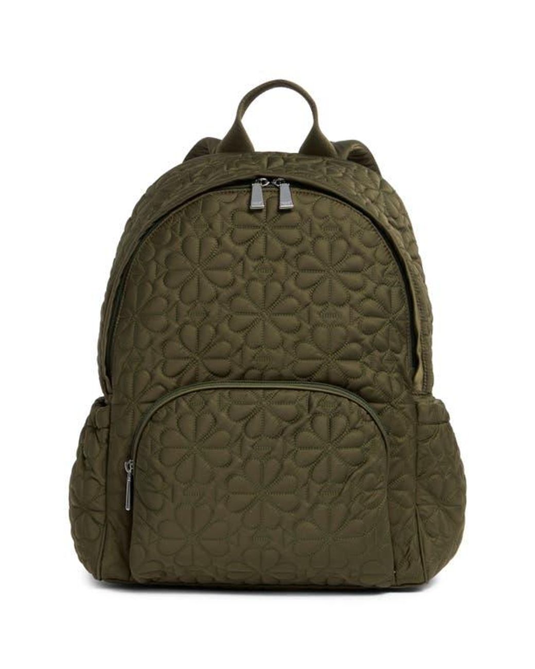 Kate Spade Green Large Tilly Quilted Backpack