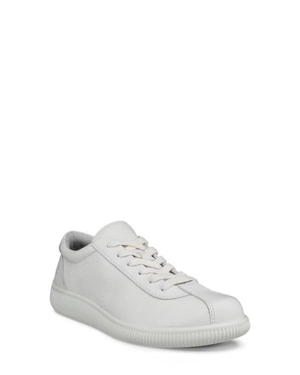 Ecco White Soft Zero Sneaker