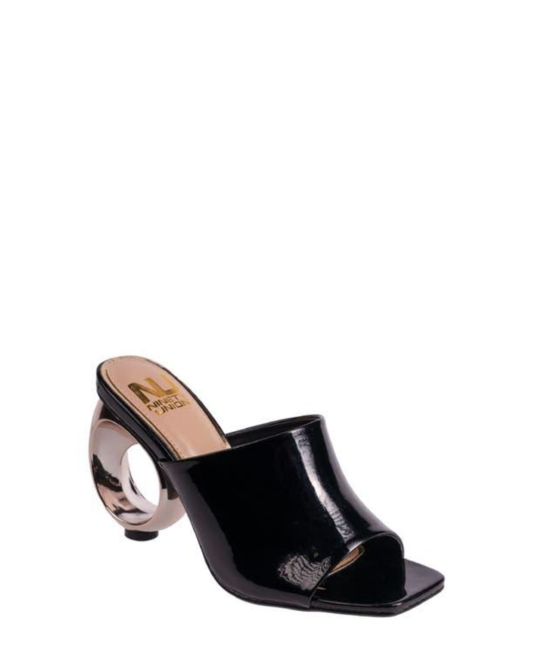 Ninety Union Black Jloo Slide Pump