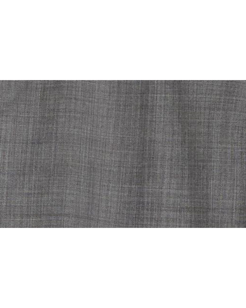 Vince Gray Flat Front Wool Suit Pants for men