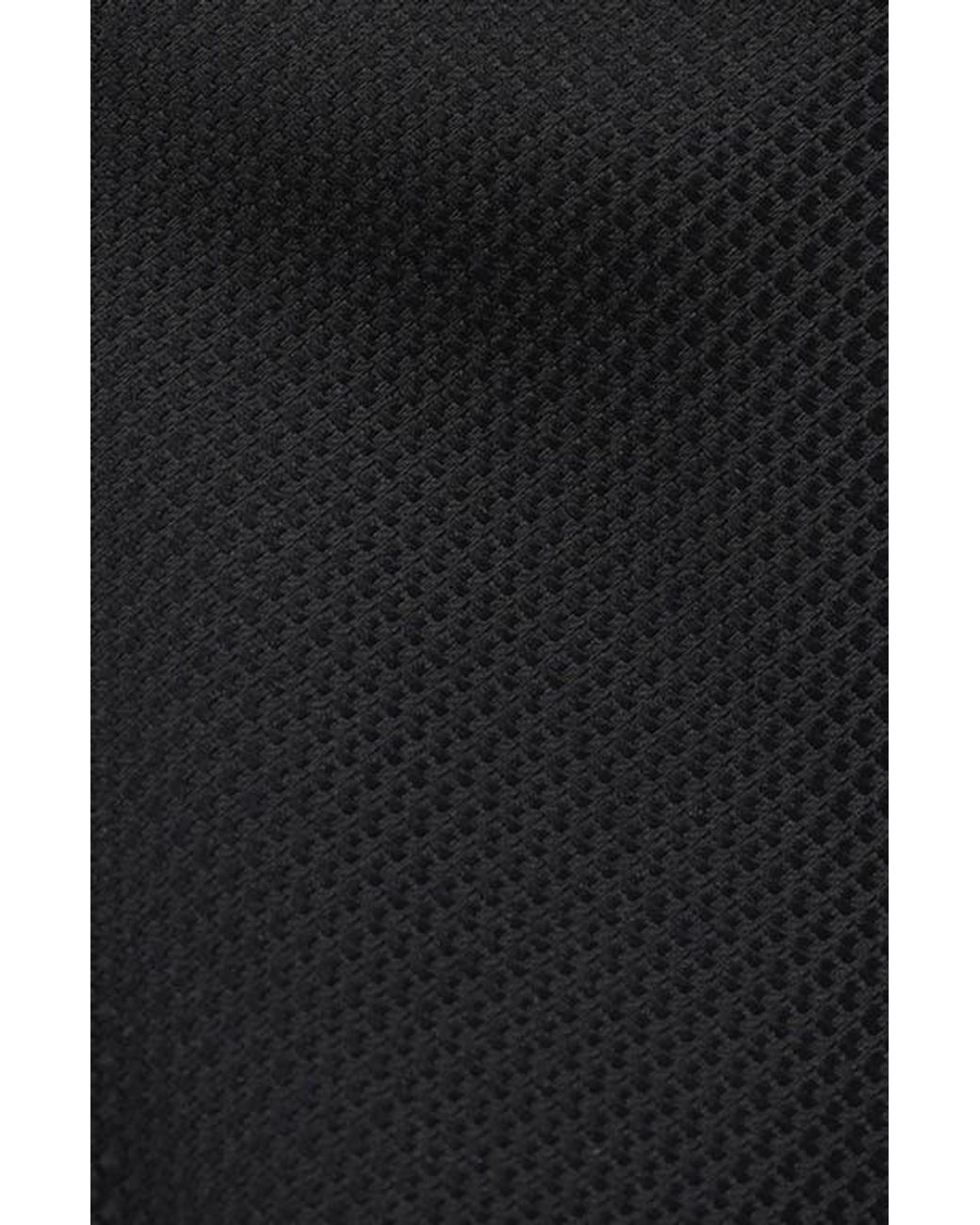 Ben Sherman Black Textured Solid Tie for men