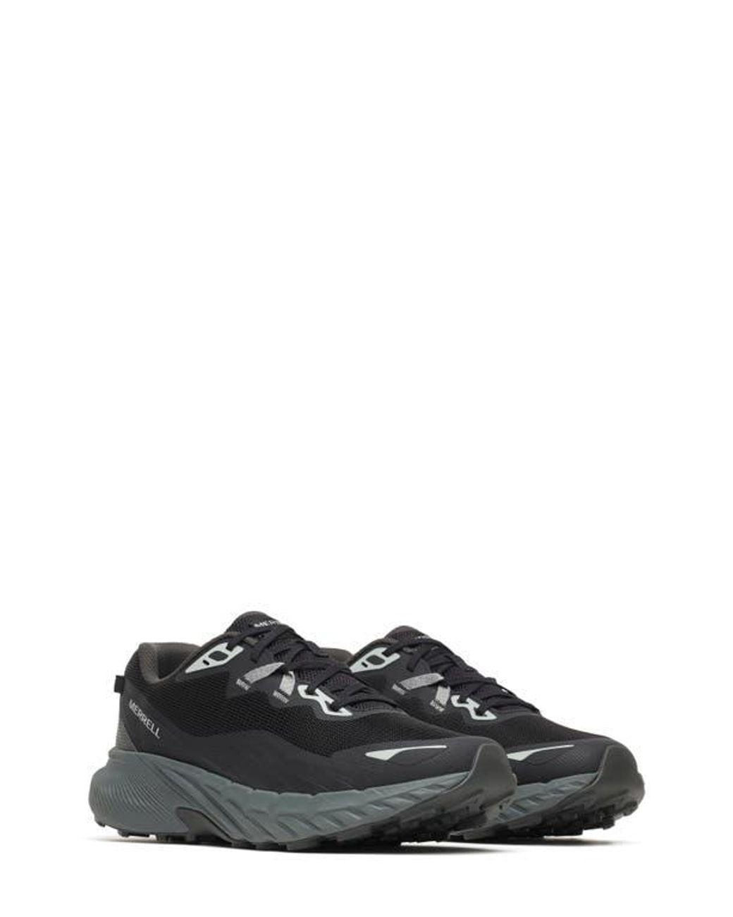 Merrell Black Agility Trail Running Shoe for men