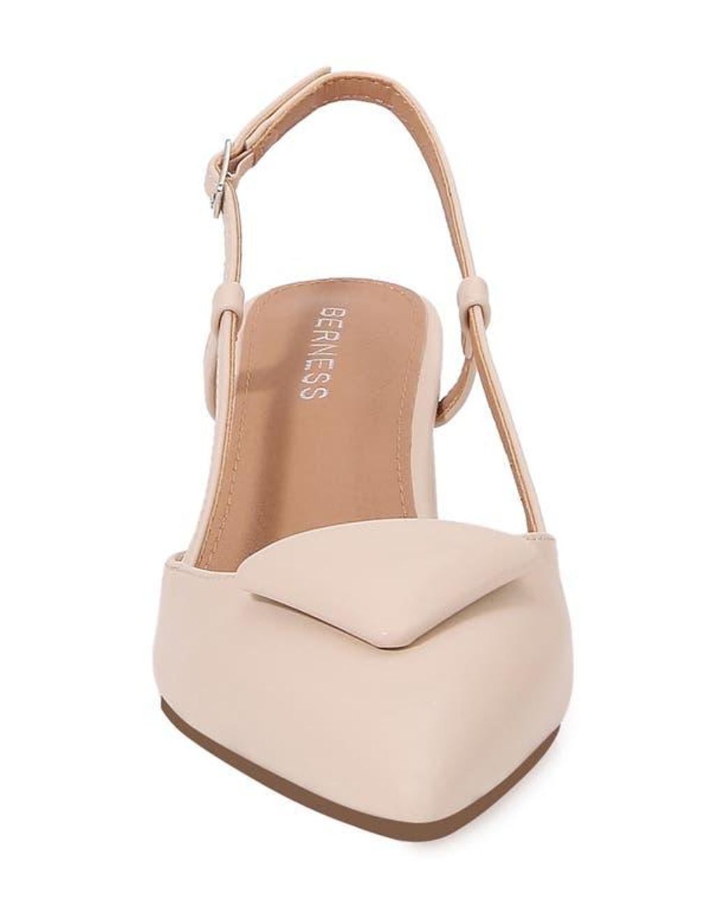 BERNESS Pink Slingback Pump