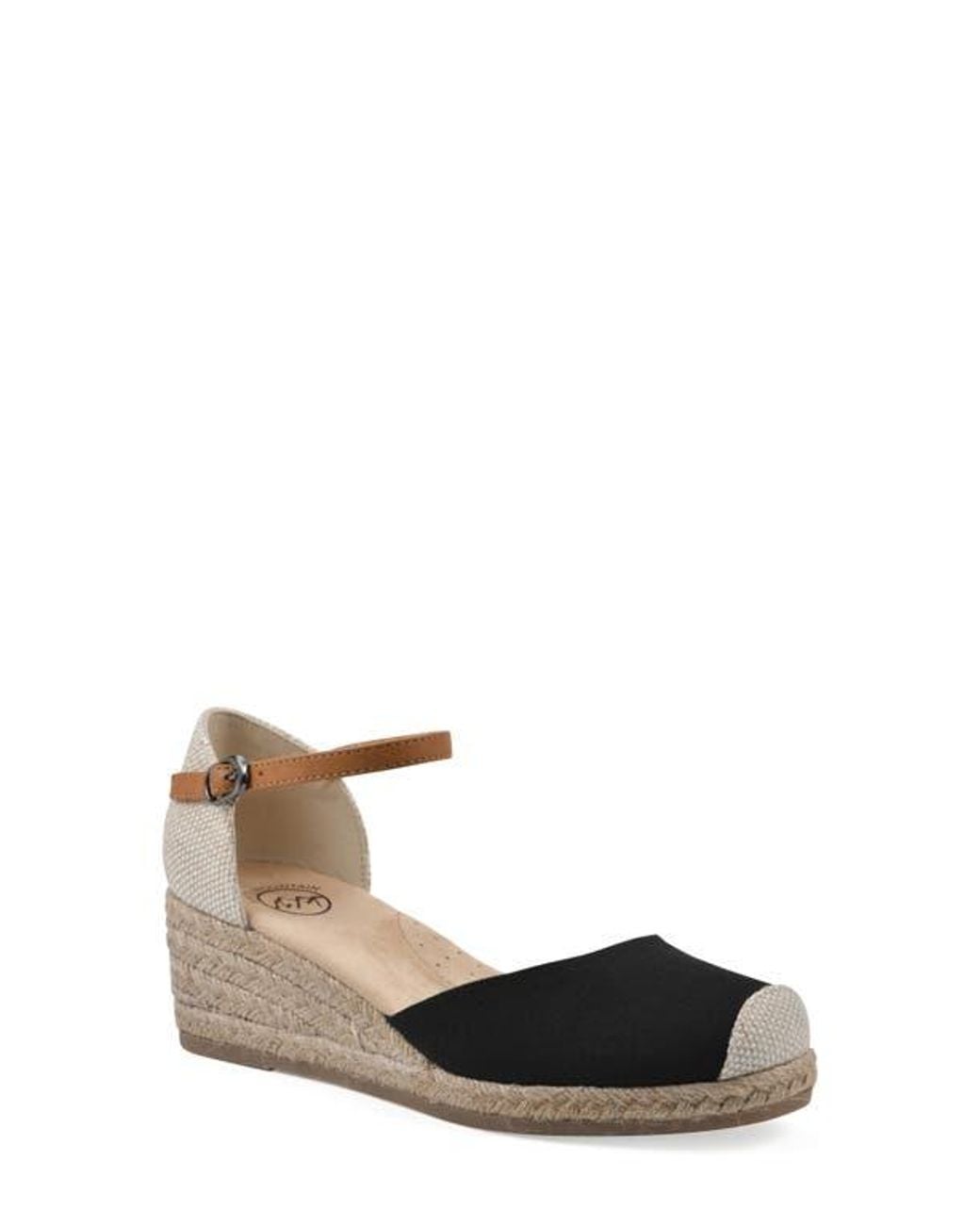 White Mountain Maintain Espadrille Wedge Sandal | Lyst