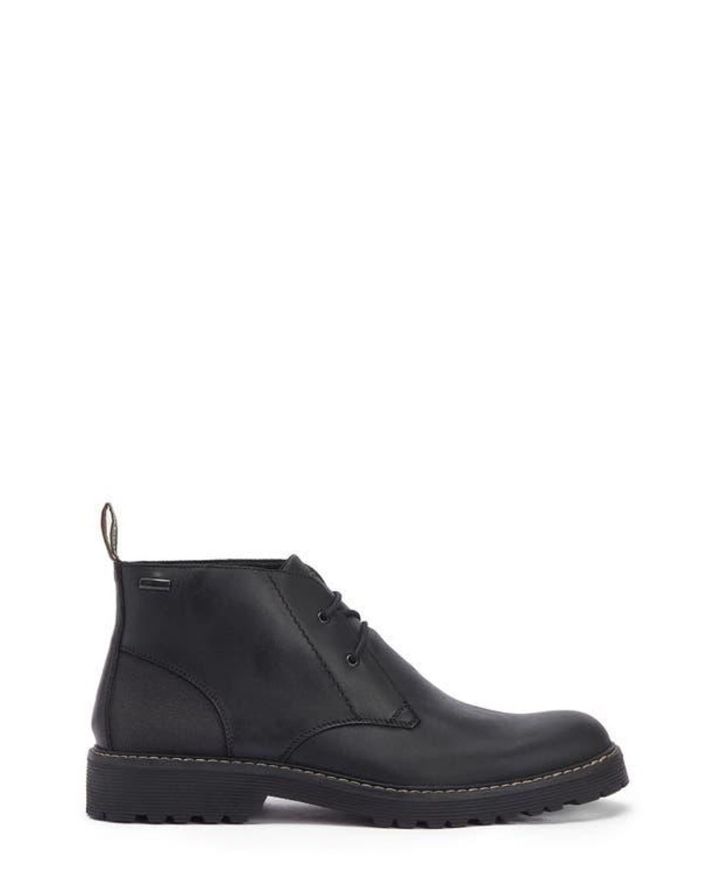 Barbour Black Maxwell Waterproof Chukka Boot for men