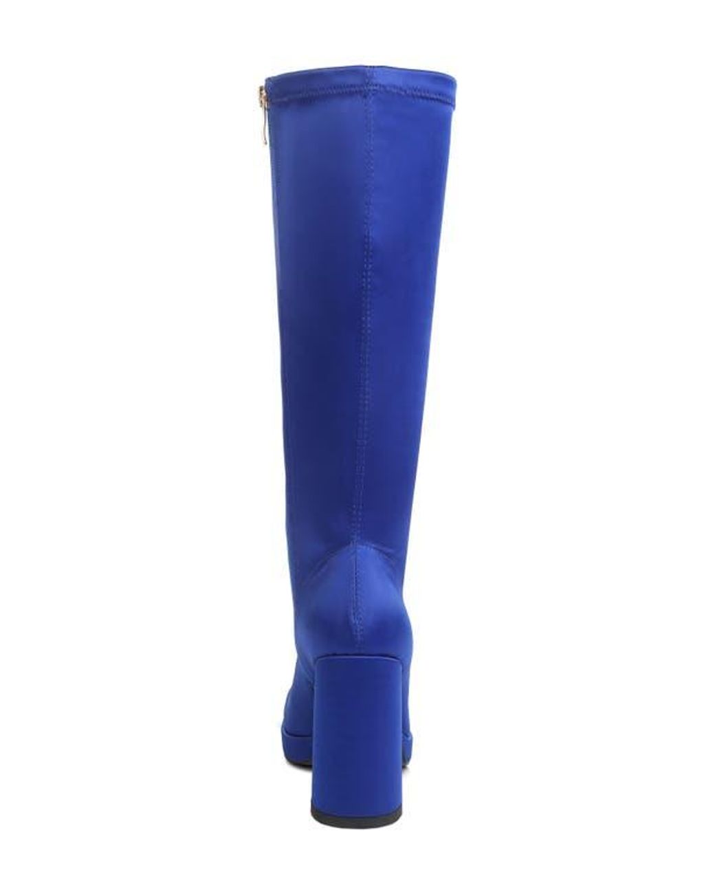 Rag & Co Blue Presto Knee High Boot