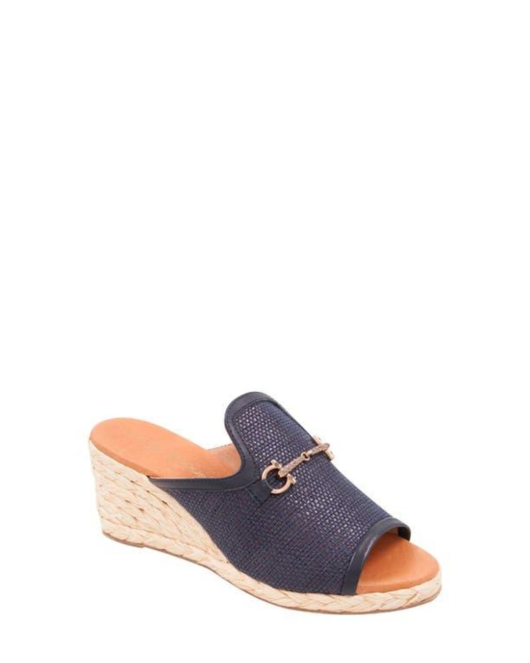Andre Assous Blue Nomi Wedge