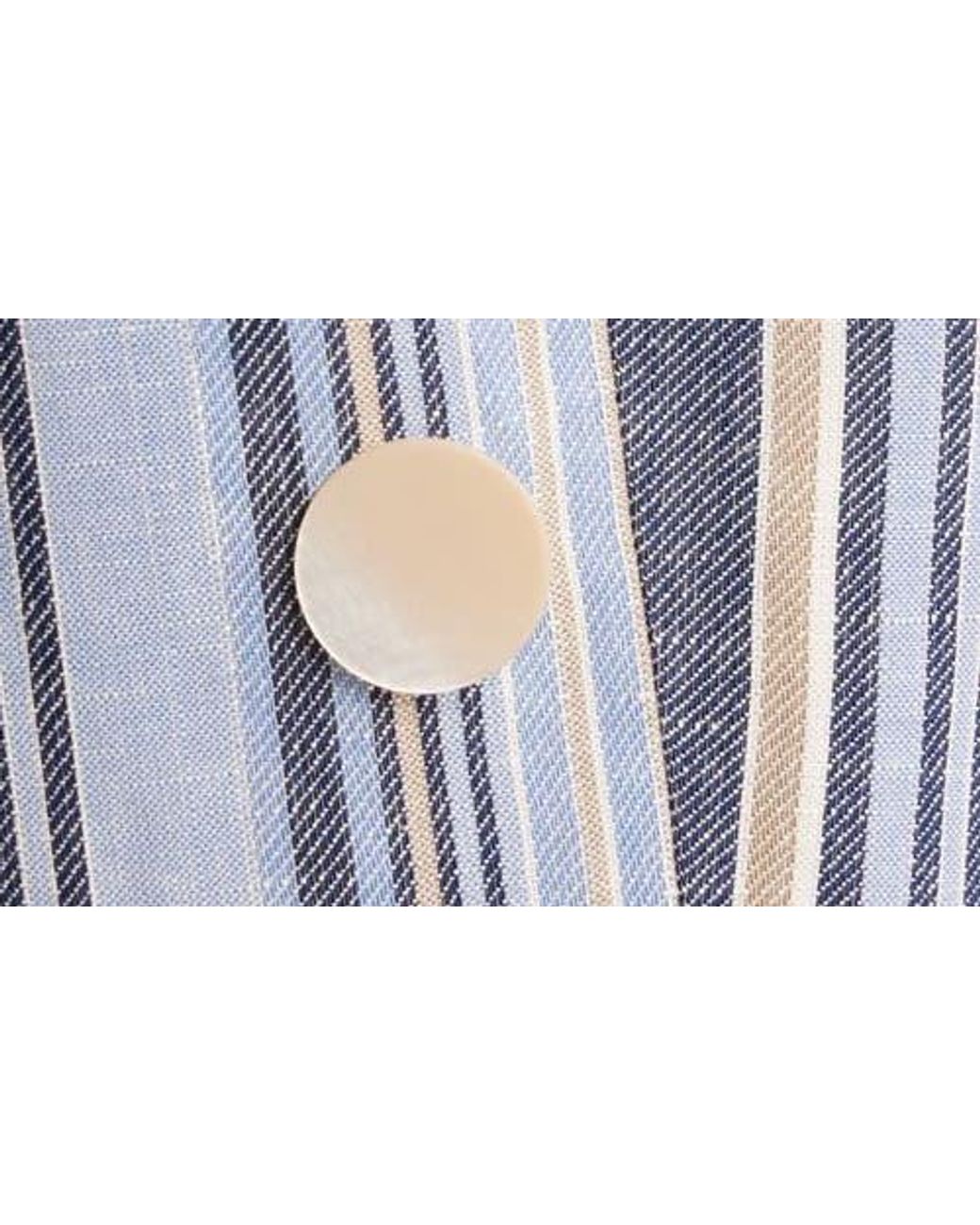 Anne Klein Blue Stripe Blazer