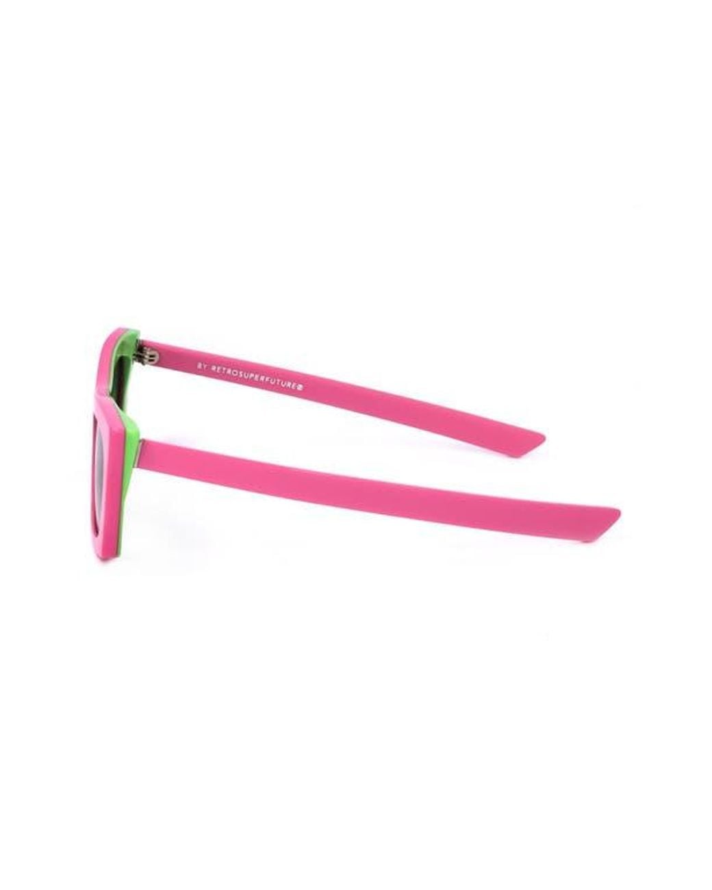 Retrosuperfuture Pink 46Mm Square Sunglasses