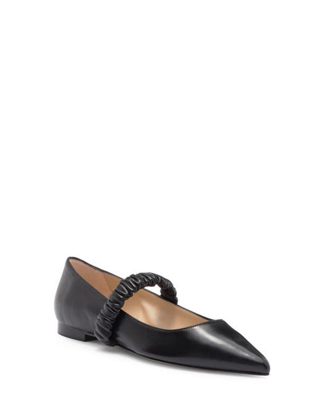 Stuart Weitzman Black Maxine Ballet Flat
