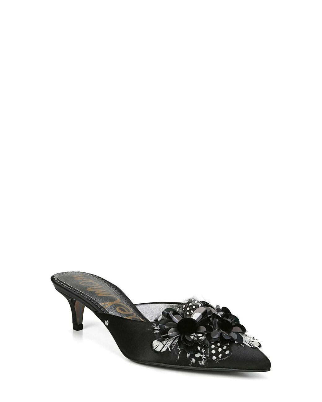 sam edelman satin mules