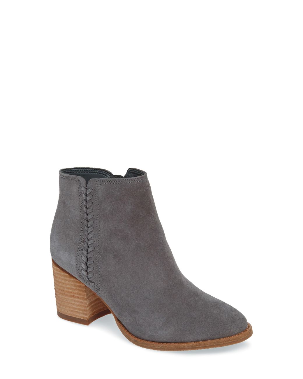 Blondo Nina Waterproof Suede Boot in Gray | Lyst