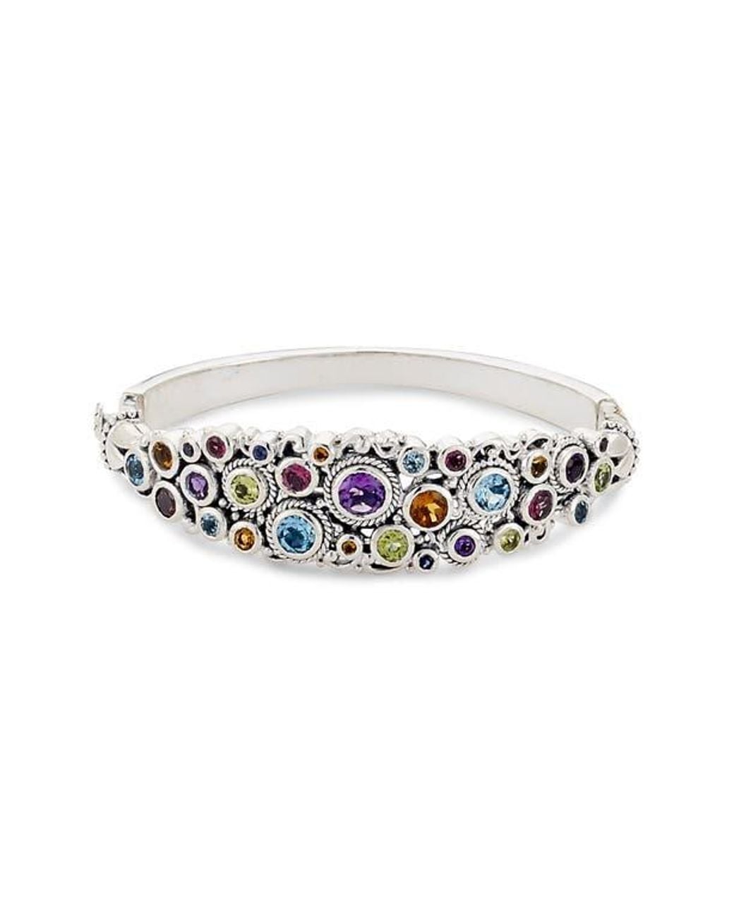 Samuel B. White Sterling Hinge Bangle