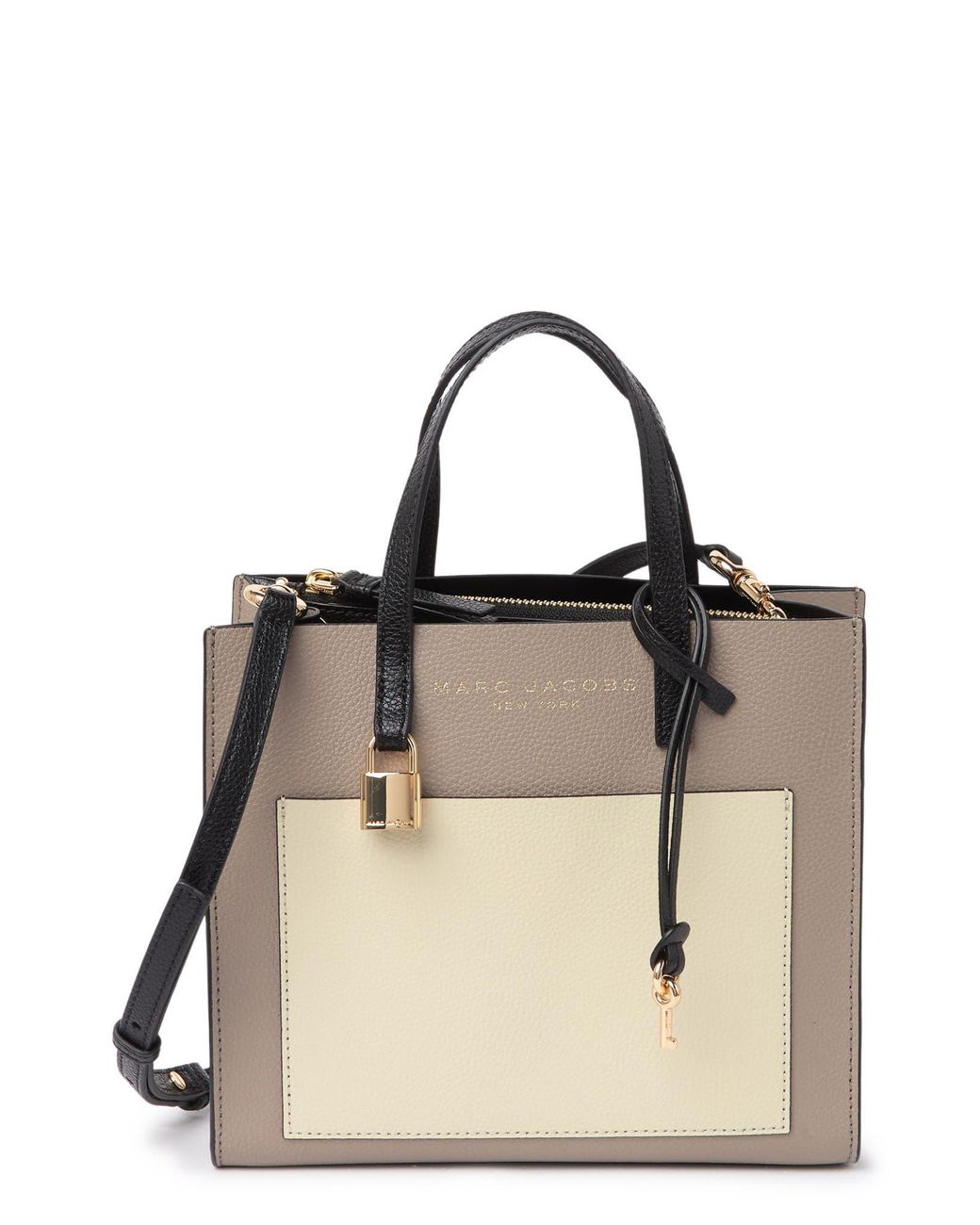 Marc Jacobs Leather Mix Dash Tote