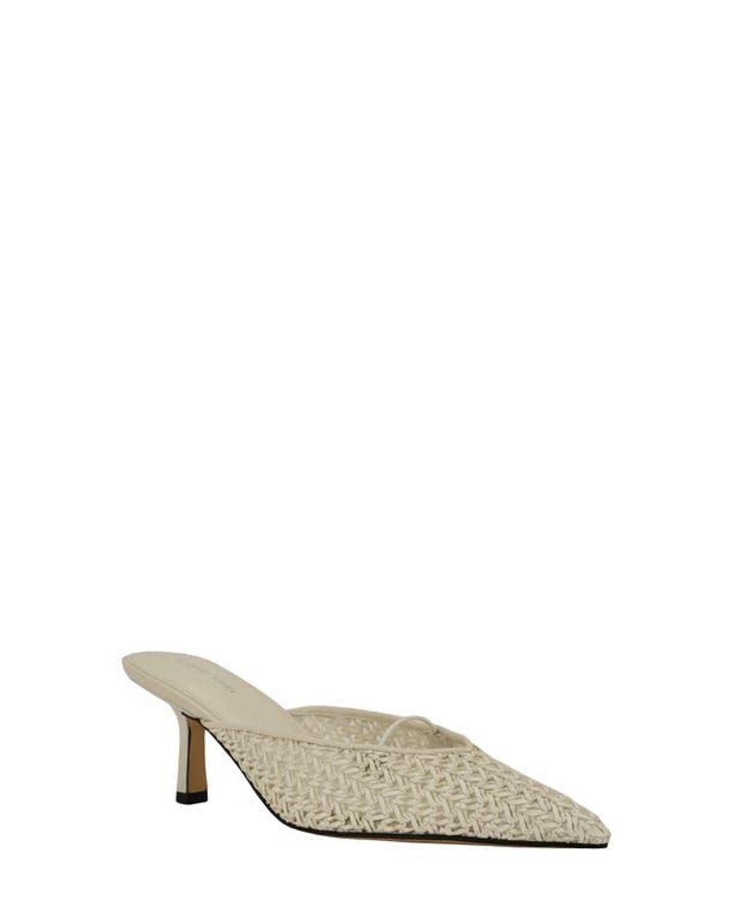 Calvin Klein Natural Camily Pointed Toe Mule