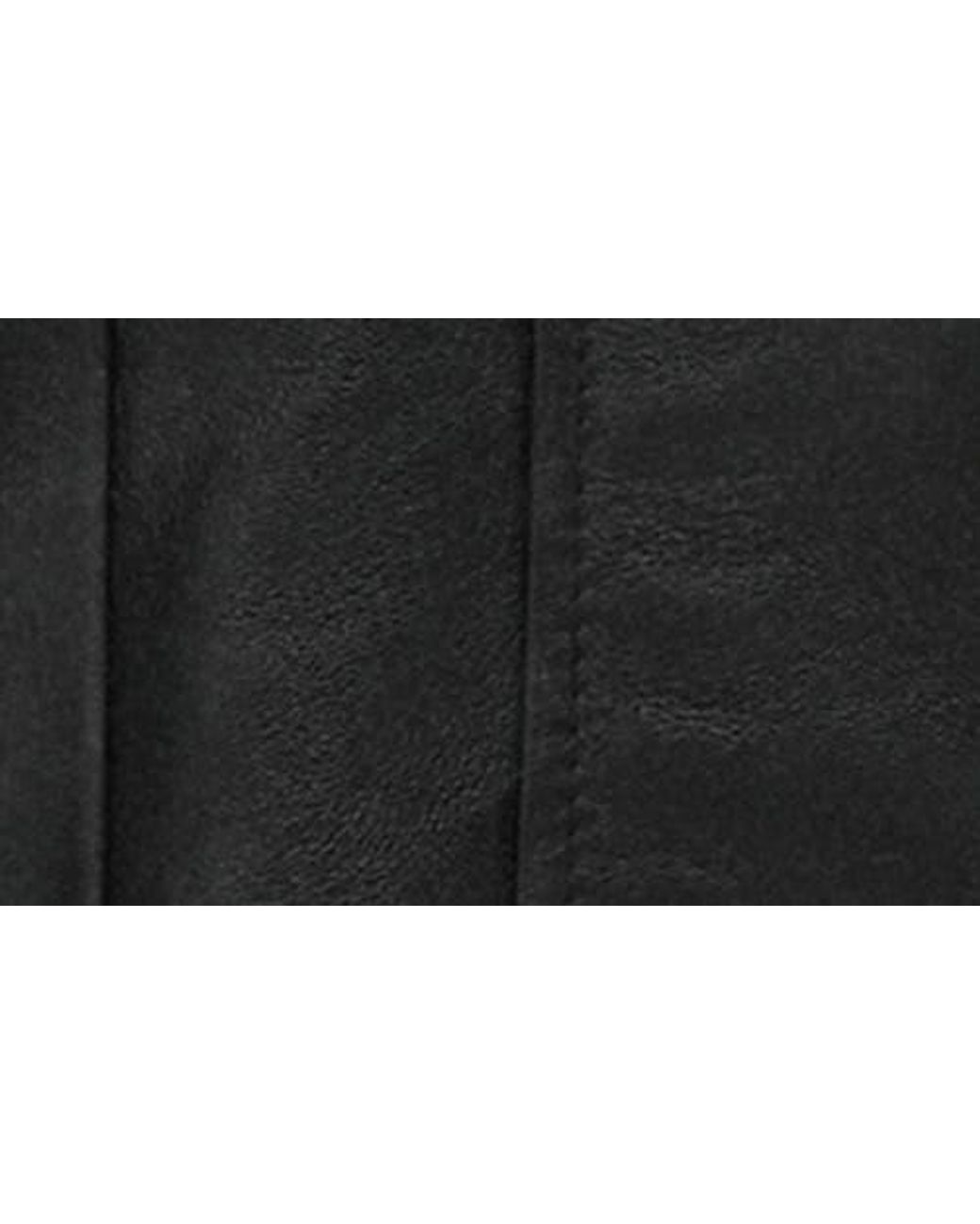 Mango Black Oversize Faux Leather Jacket