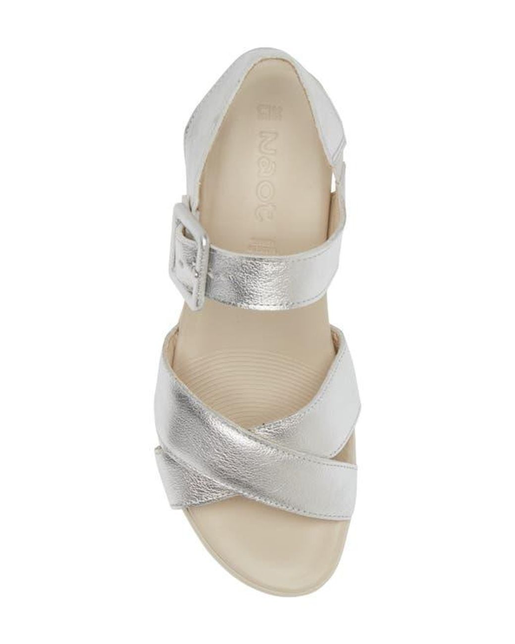 Naot Metallic Elite Platform Sandal