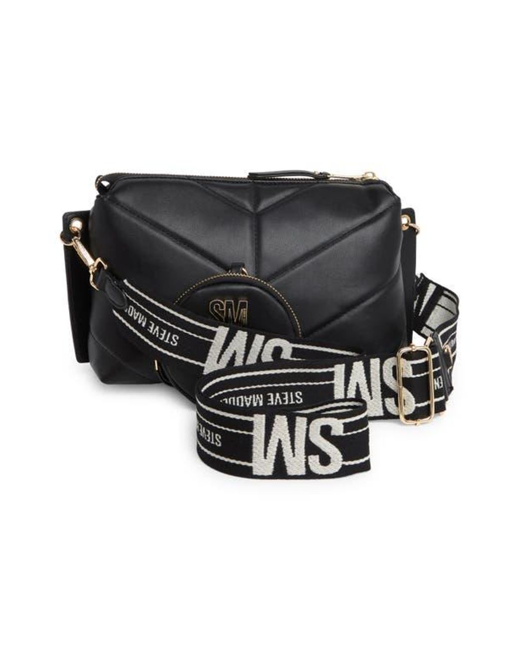 Steve madden chevron belt bag deals